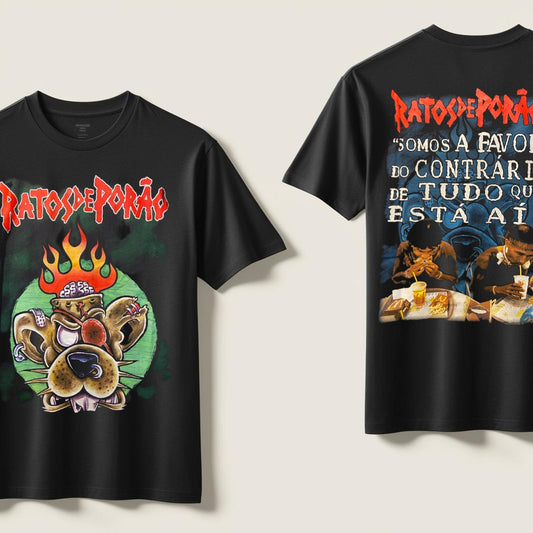 Camiseta Ratos de Porão Verissimo