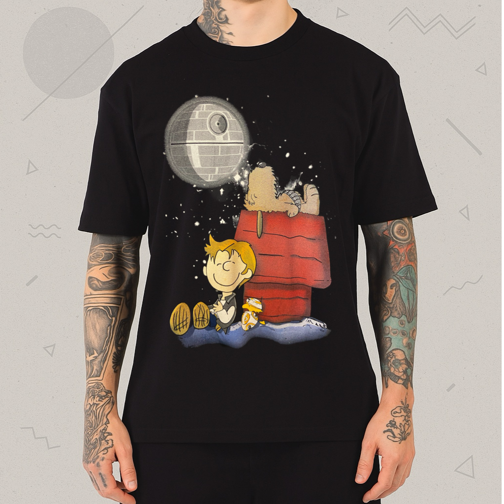 Camiseta Snoopy Star Wars