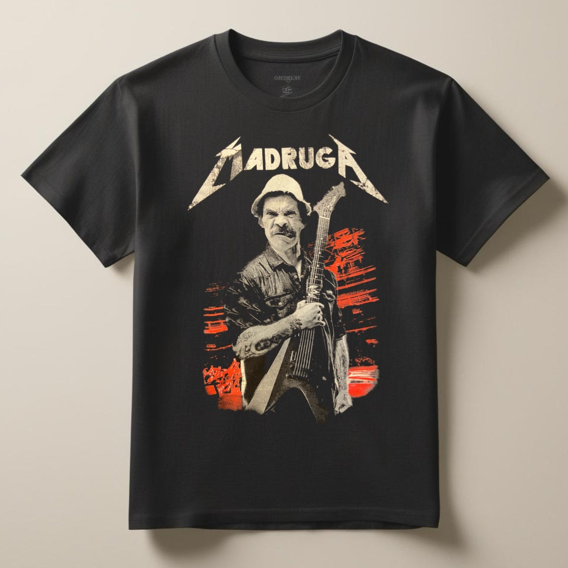 Camiseta Madruga Metallica