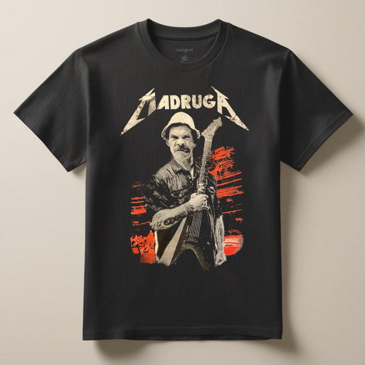 Camiseta Madruga Metallica