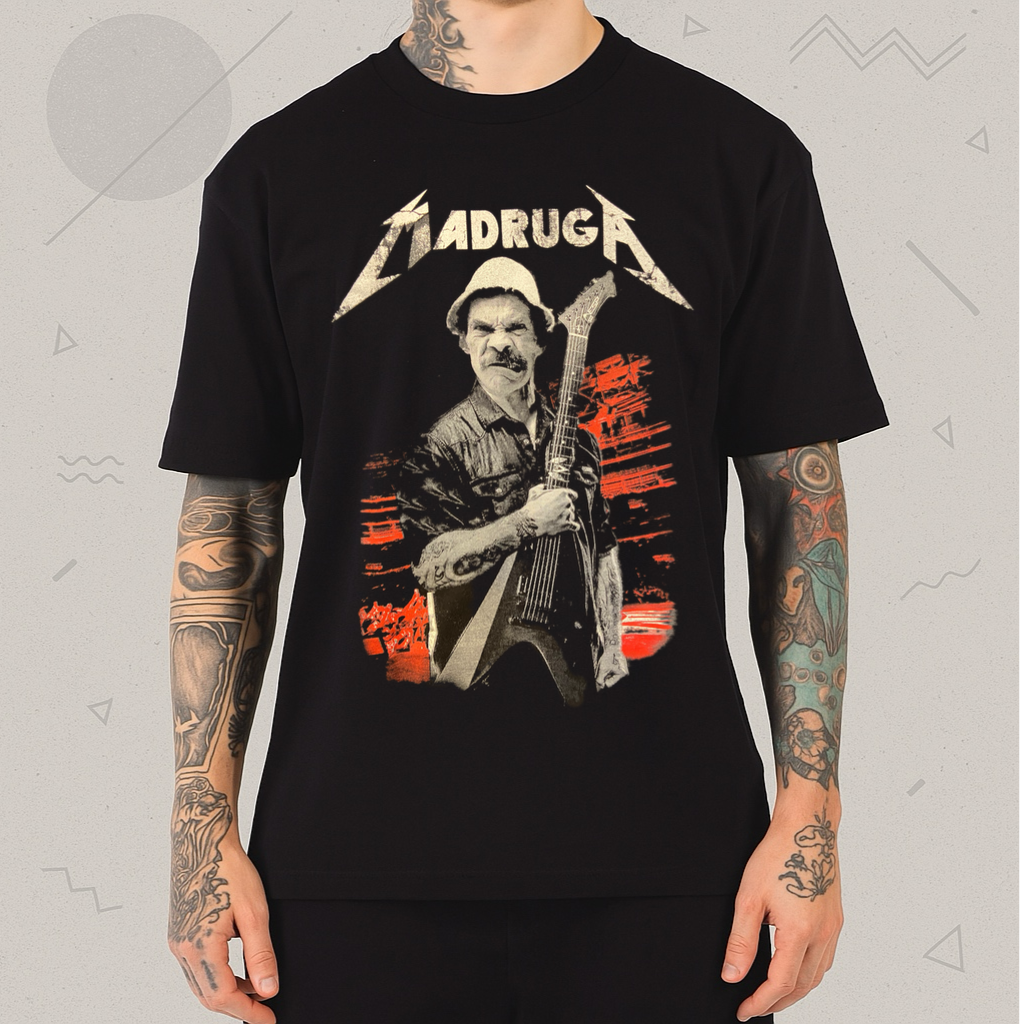 Camiseta Madruga Metallica