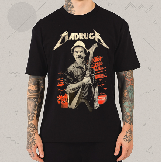 Camiseta Madruga Metallica