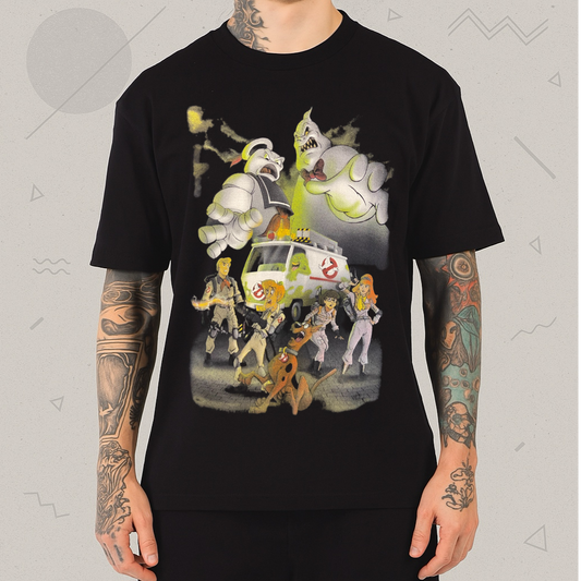 Camiseta Scooby Doo Caça Fantasma