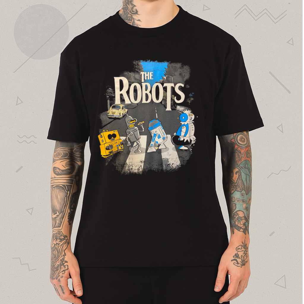 Camiseta Robots
