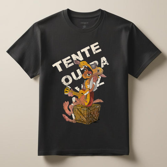 Camiseta Coyote Tente Outra Vez