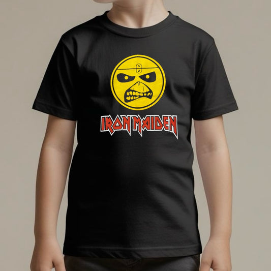 Camiseta Infantil Iron Maiden Eddie