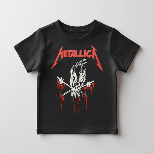 Camiseta Infantil Metallica