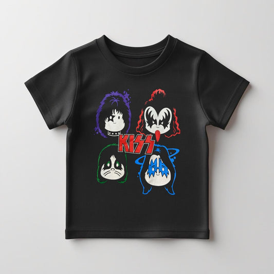Camiseta Infantil Kiss