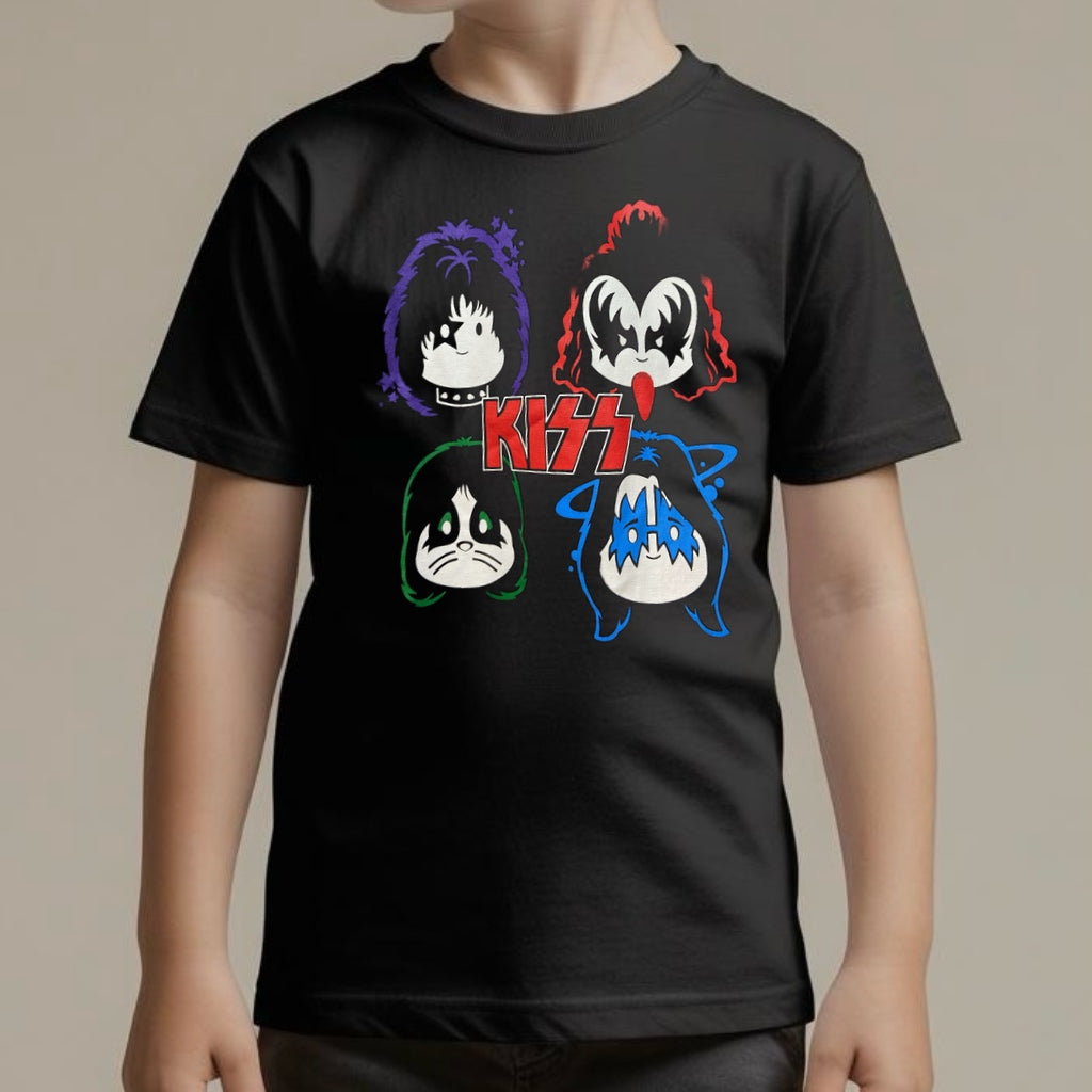 Camiseta Infantil Kiss