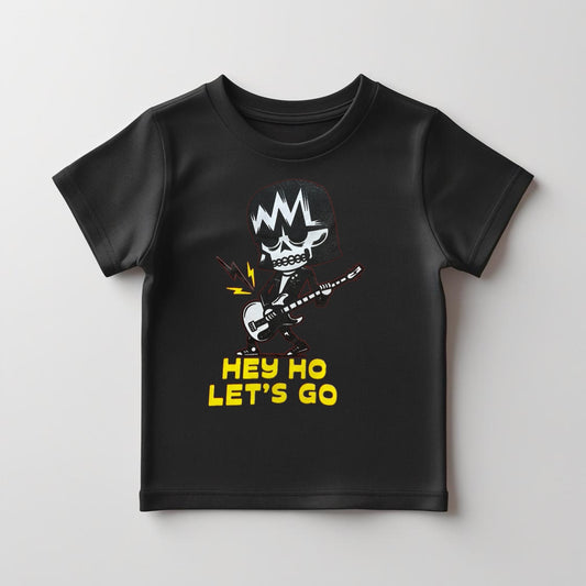 Camiseta Infantil Ramones Hey Ho