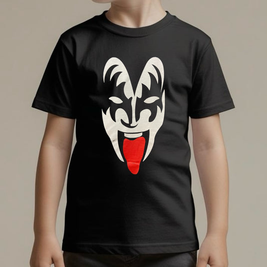 Camiseta Infantil Kiss Gene Simmons