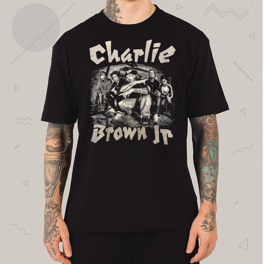 Camiseta Charlie Brown Jr La Familia 013