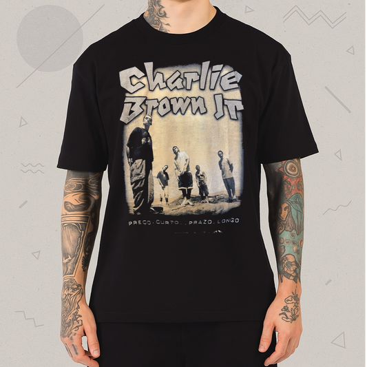 Camiseta Charlie Brown Jr Preço Curto Prazo Longo
