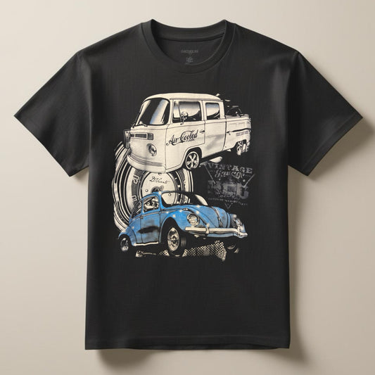Camiseta Fusca e Kombi
