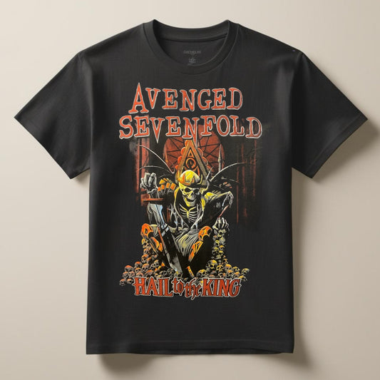 Camiseta Avenged Sevenfold Hail to the King