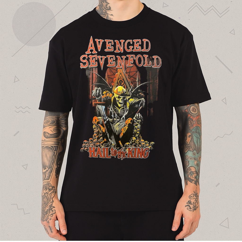 Camiseta Avenged Sevenfold Hail to the King