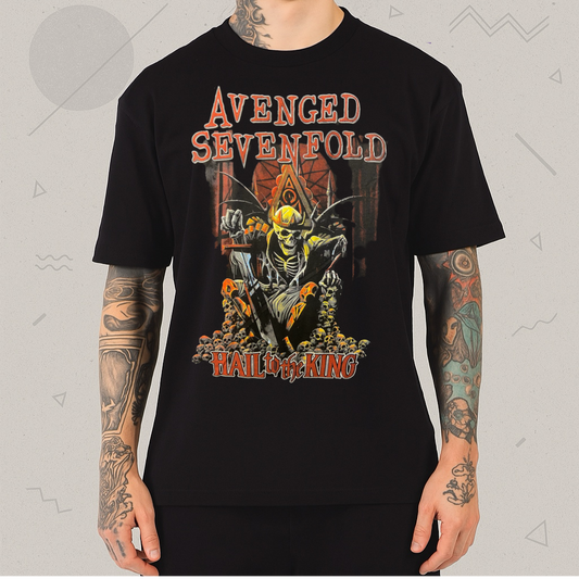 Camiseta Avenged Sevenfold Hail to the King