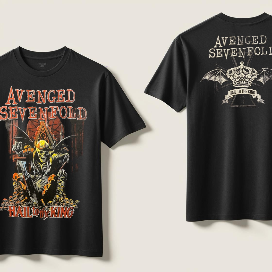Camiseta Avenged Sevenfold Hail to the King