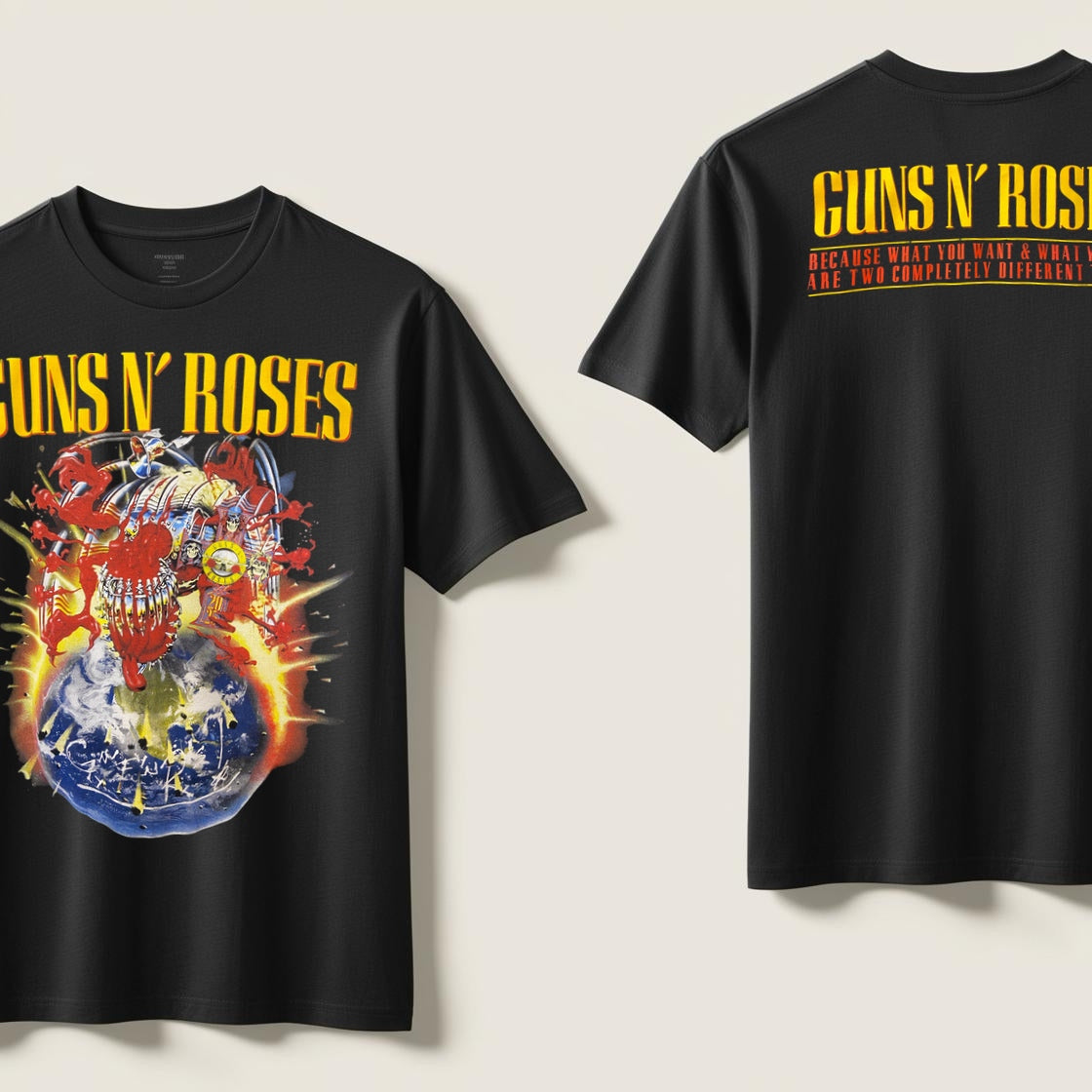 Camiseta Guns n Roses Tour 2025