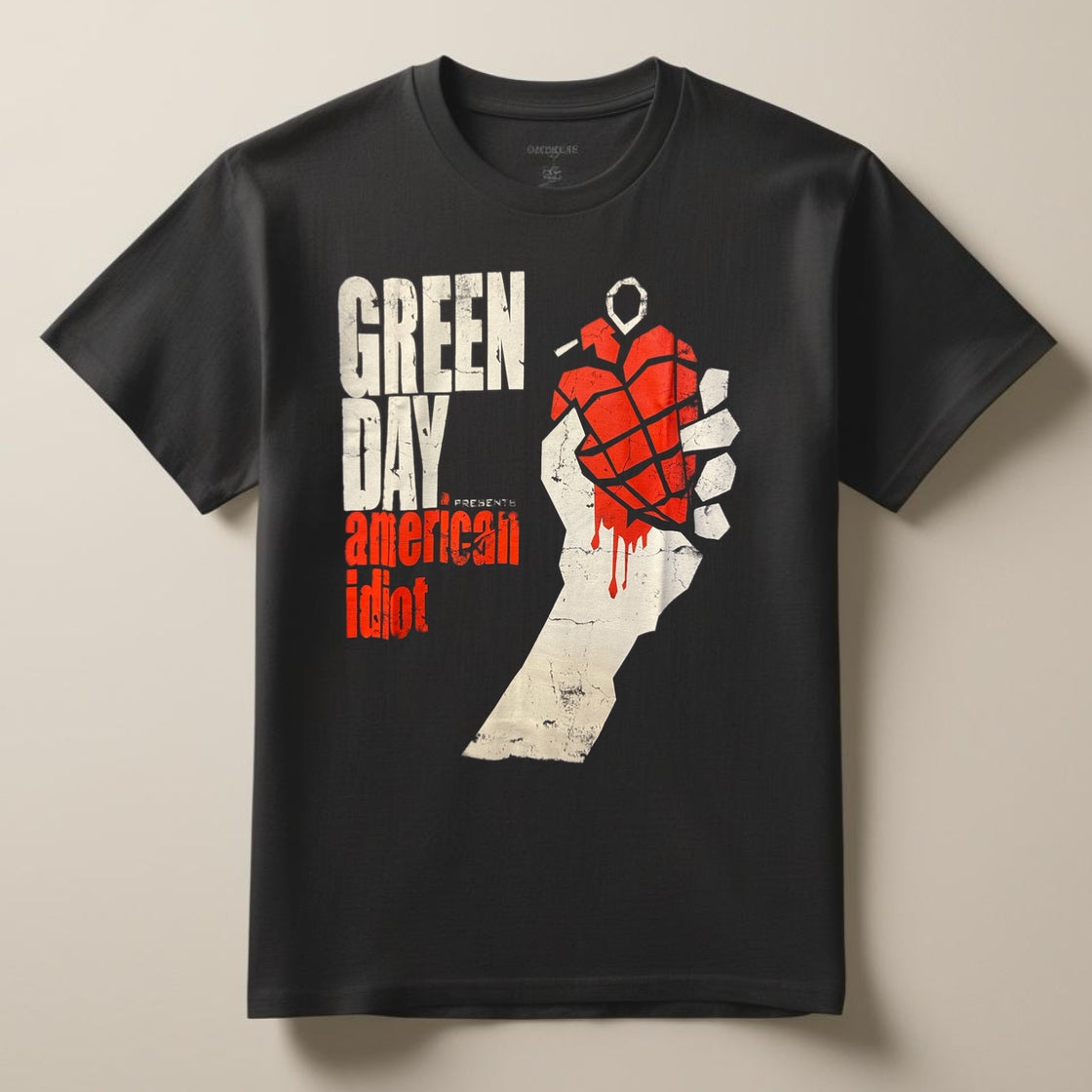 Camiseta Green Day American Idiot
