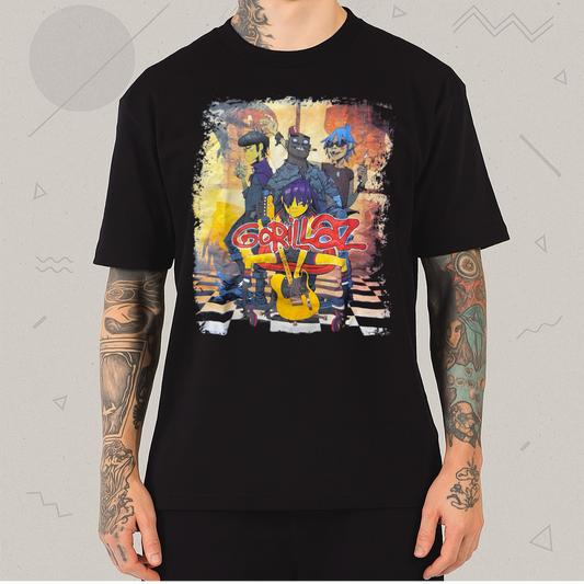 Camiseta Gorillaz