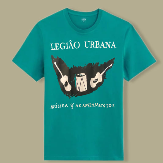Camiseta Legião Urbana Musica para Acampamento