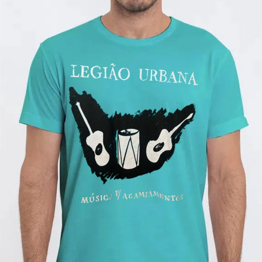 Camiseta Legião Urbana Musica para Acampamento
