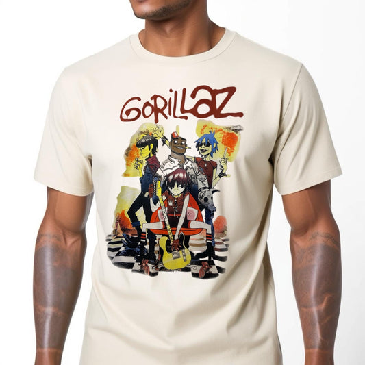 Camiseta Gorillaz