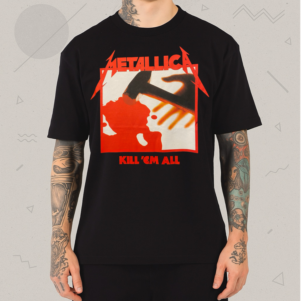 Camiseta Metallica Kill' Em All