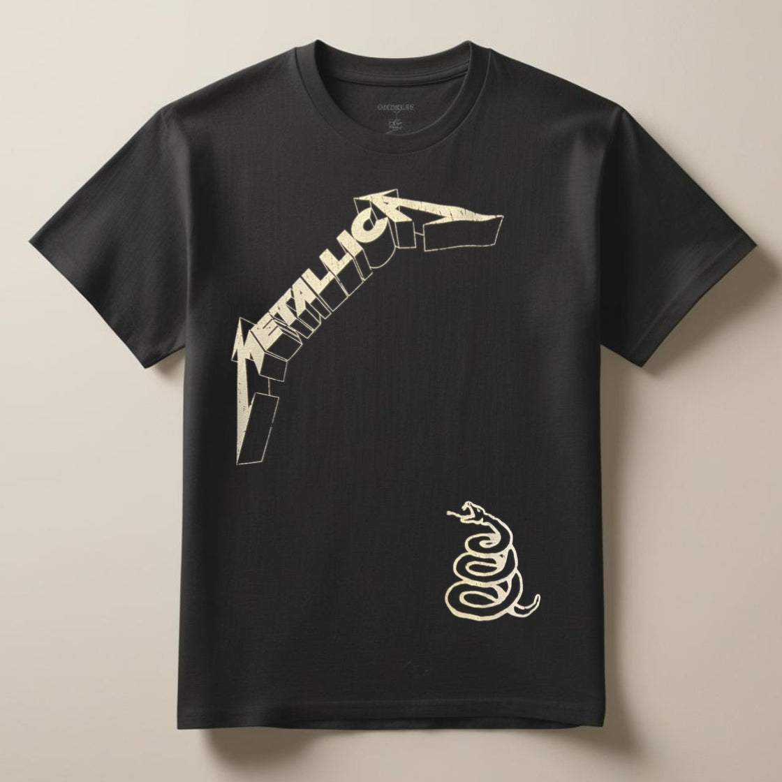 Camiseta Metallica Black Album