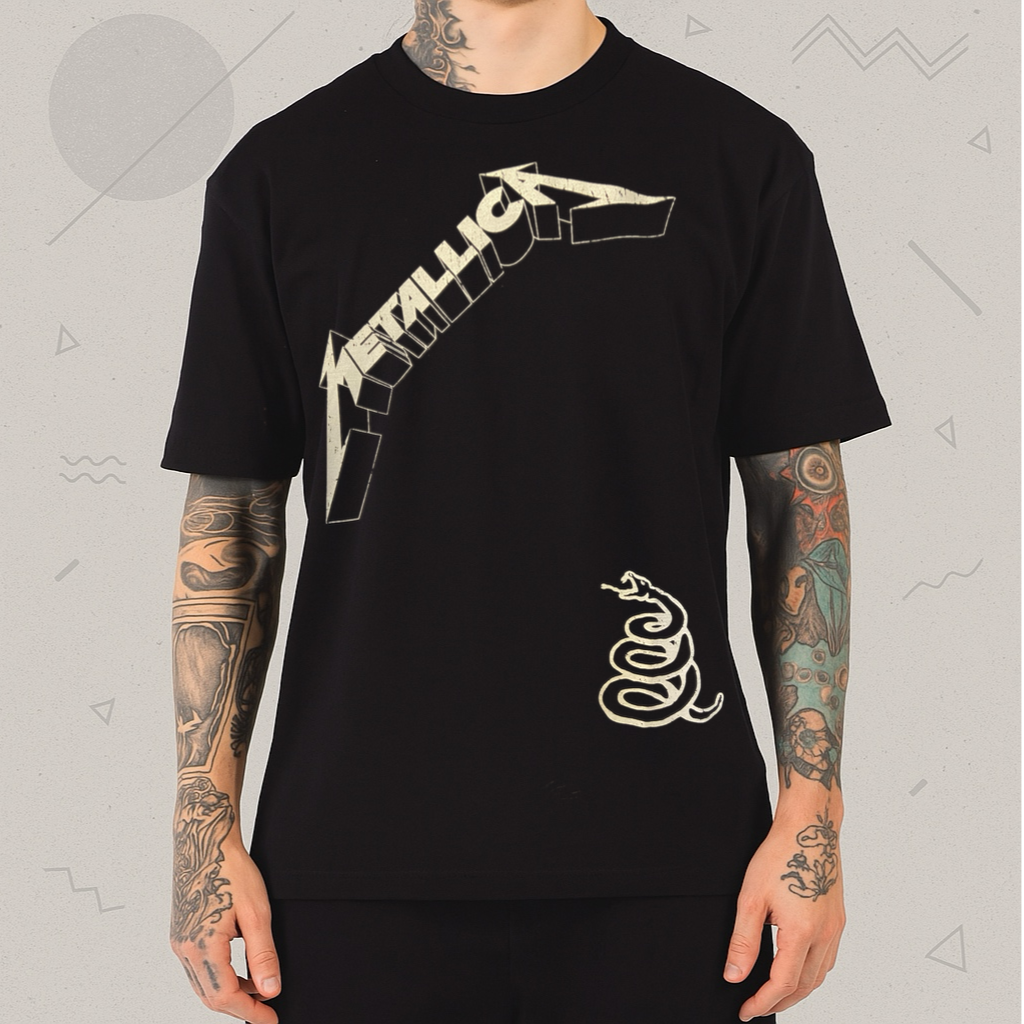 Camiseta Metallica Black Album