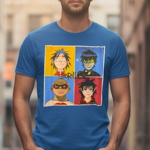 Camiseta Gorillaz
