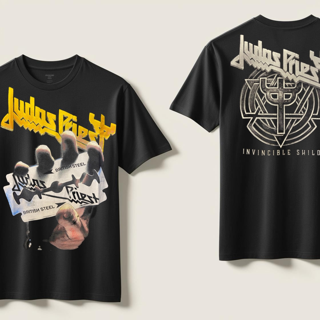 Camiseta Judas Priest British Steel