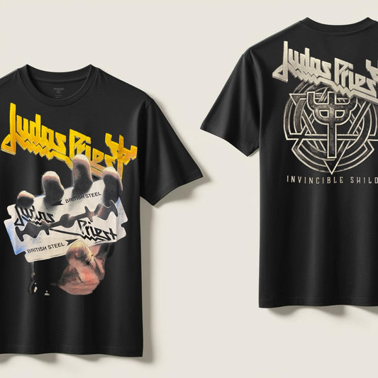 Camiseta Judas Priest British Steel