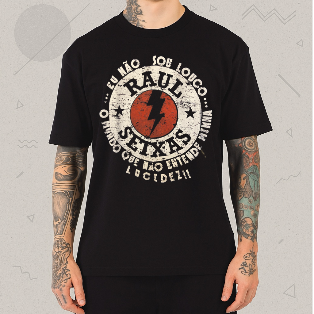Camiseta Raul Seixas Lucidez