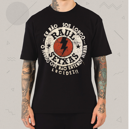 Camiseta Raul Seixas Lucidez