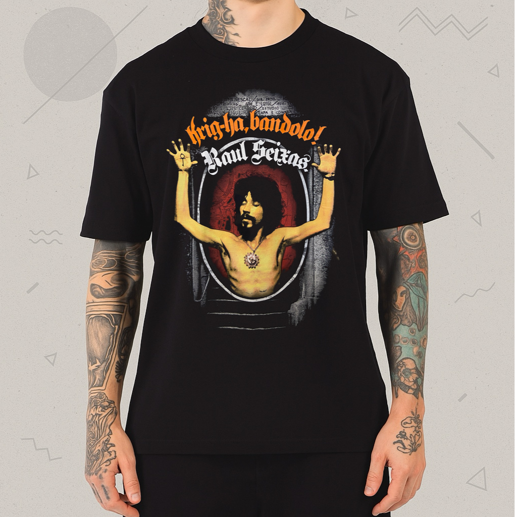 Camiseta Raul Seixas Krig ha Bandolo