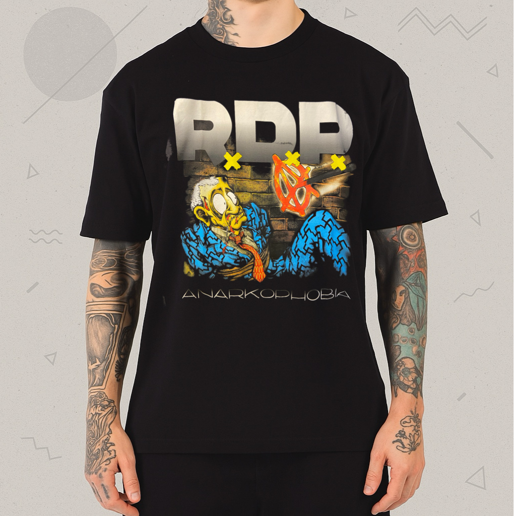 Camiseta Ratos de Porão Anarkophobia