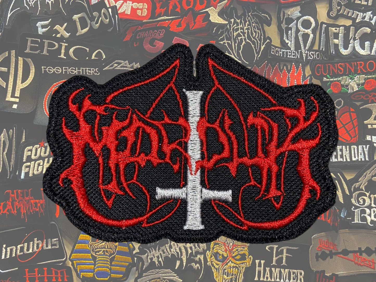 Bordado Termocolante Black Metal