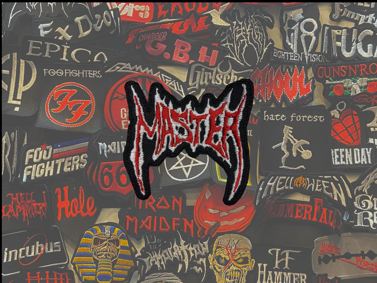 Bordado Termocolante Death Metal
