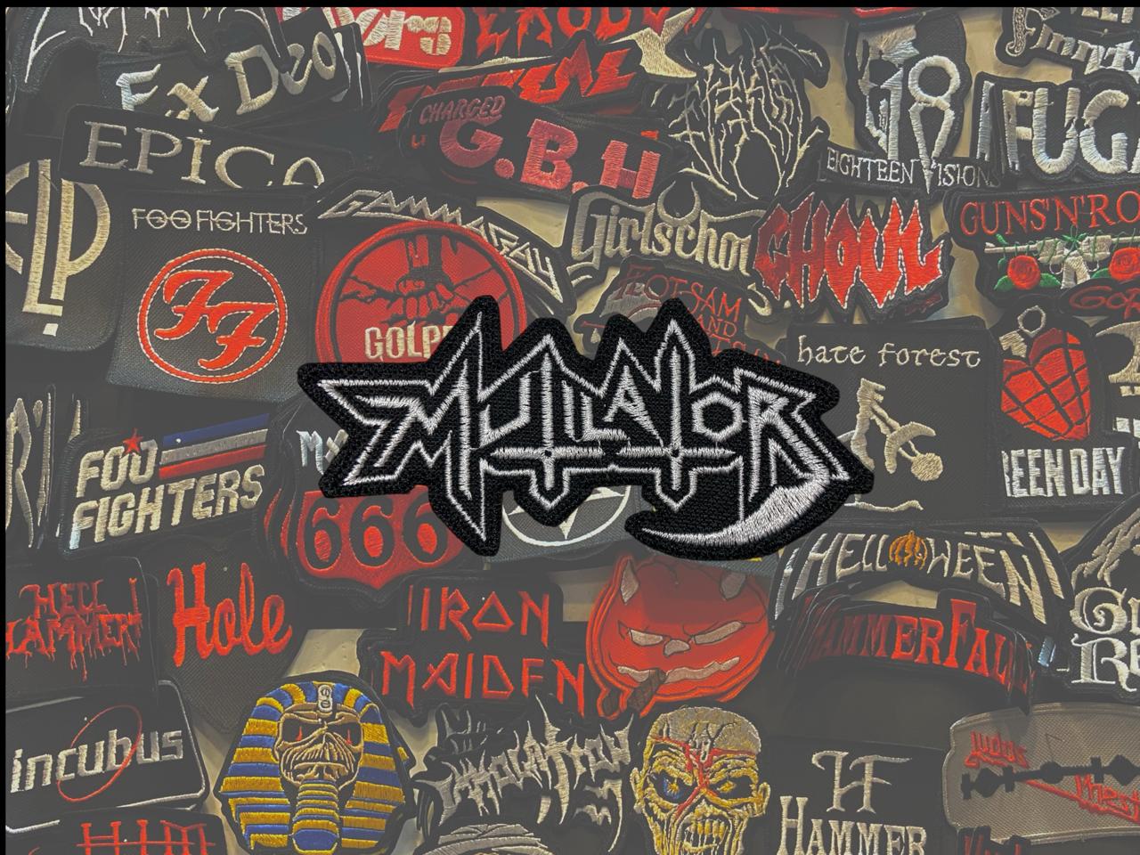 Bordado Termocolante Death Metal