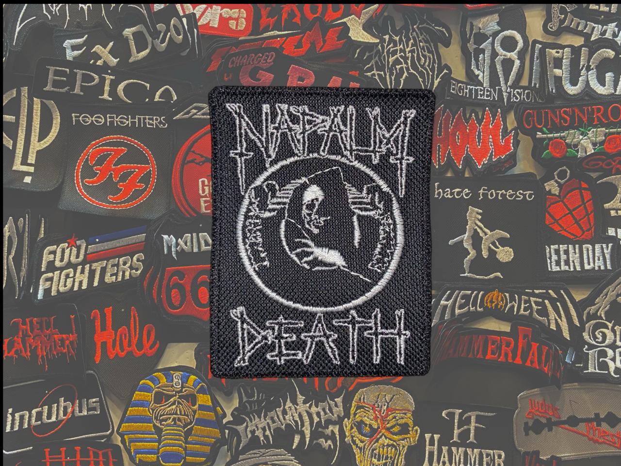 Bordado Termocolante Death Metal