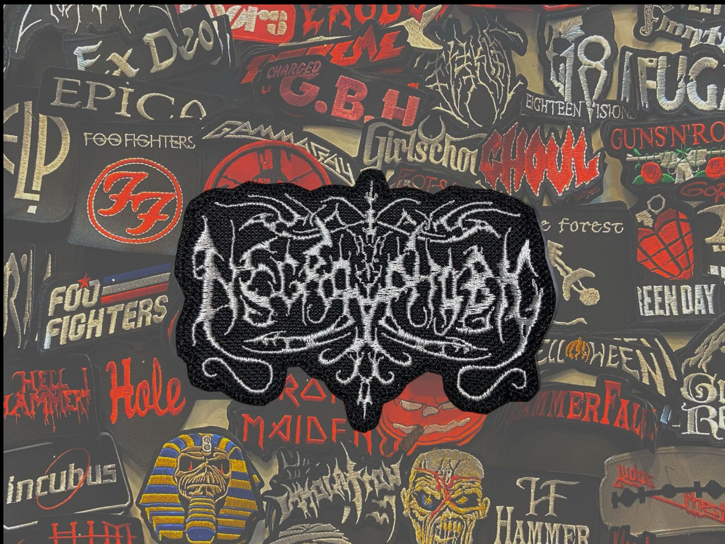 Bordado Termocolante Death Metal