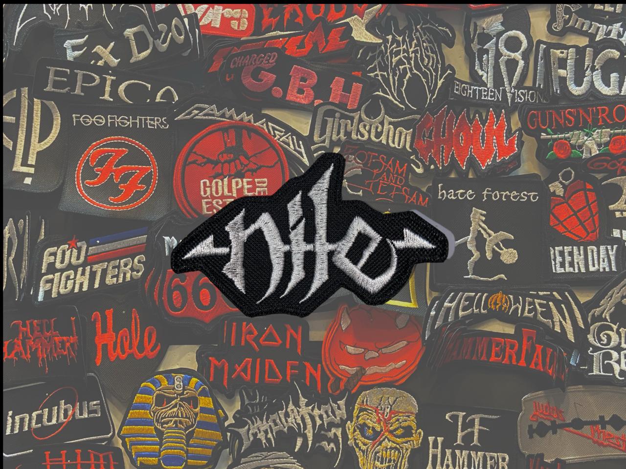 Bordado Termocolante Death Metal