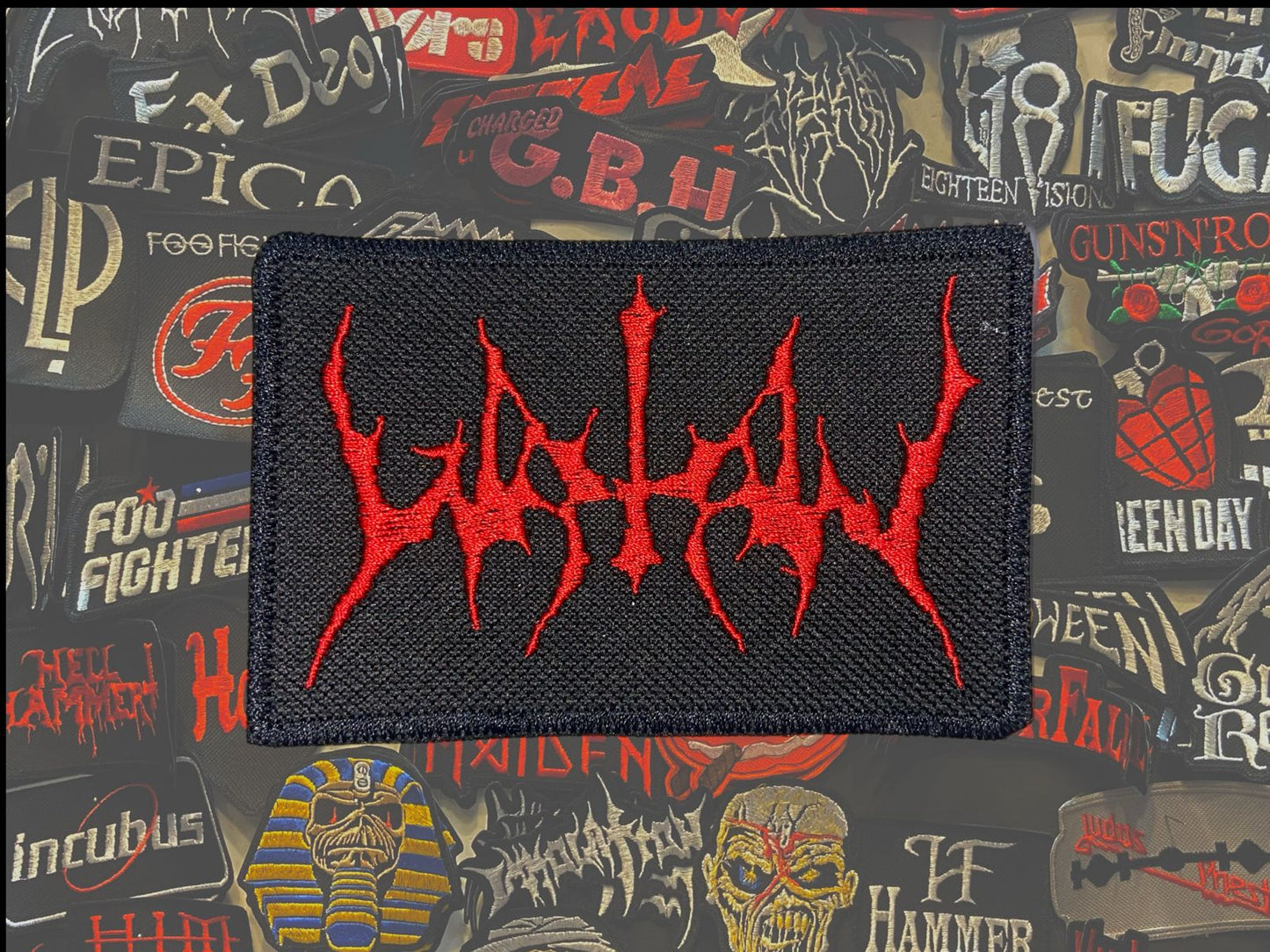 Bordado Termocolante Black Metal