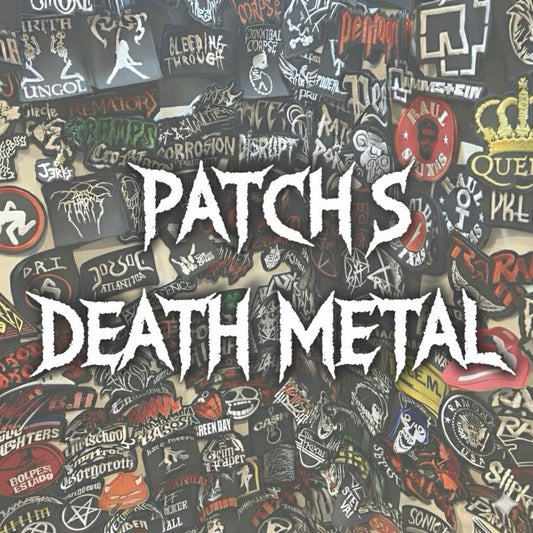 Bordado Termocolante Death Metal